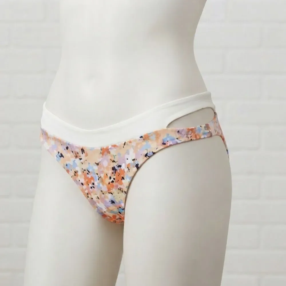 prAna Sugar Shore Bikini Bottom Impressions Womens M ** $5 CLEARANCE ** FINAL PR